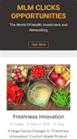 Mobile Screenshot of mlmclicks.com